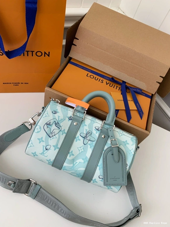 Aaa replica ru VUITTON KEEPALL BANDOULIÈRE LOUIS 25 0731